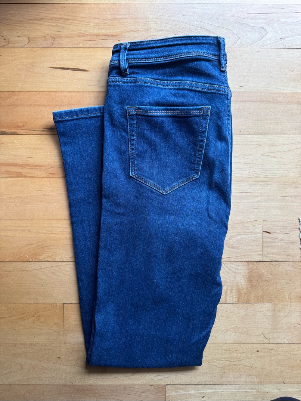 J. Jill High-Rise Jeans in Deep Blue Wash